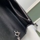 Replica YSL Saint Laurent WOC Envelope Chain Wallet Noir Fake