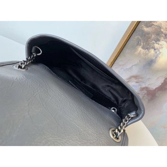 Replica YSL Saint Laurent WOC Niki Chain Wallet Storm Crinkled Fake Replica YSL Saint Laurent WOC Niki Chain Wallet Storm Crinkled Fake