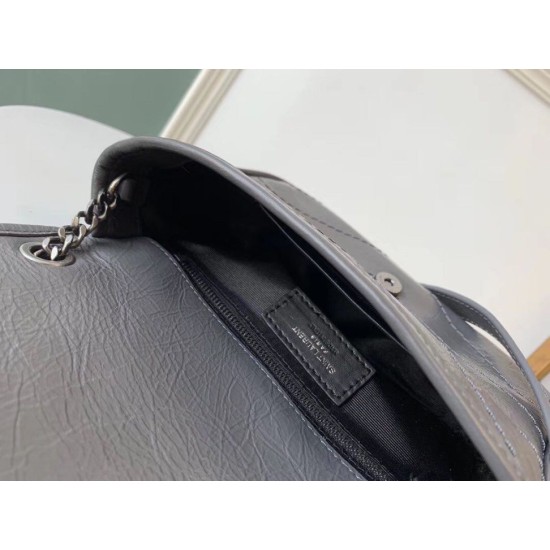 Replica YSL Saint Laurent WOC Niki Chain Wallet Storm Crinkled Fake Replica YSL Saint Laurent WOC Niki Chain Wallet Storm Crinkled Fake