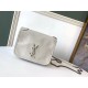 Replica YSL Saint Laurent WOC Niki Chain Wallet White Crinkled Fake Replica YSL Saint Laurent WOC Niki Chain Wallet White Crinkled Fake