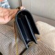 Replica YSL Saint Laurent WOC Sunset Chain Wallet Black Fake