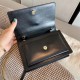 Replica YSL Saint Laurent WOC Sunset Chain Wallet Black Fake