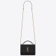 Replica YSL Saint Laurent WOC Sunset Chain Wallet Black Fake