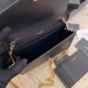 Replica YSL Saint Laurent WOC Uptown Chain Wallet Black Fake