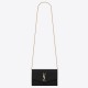 Replica YSL Saint Laurent WOC Uptown Chain Wallet Black Fake
