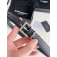 Replica YSL Saint Laurent Cassandre Square Buckle Belt 20MM Noir Fake