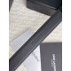 Replica YSL Saint Laurent Cassandre Square Buckle Belt 20MM Noir Fake