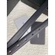 Replica YSL Saint Laurent Cassandre Square Buckle Belt 20MM Black Fake