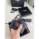 Replica YSL Saint Laurent Cassandre Square Buckle Belt 30MM All Black Fake