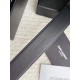 Replica YSL Saint Laurent Cassandre Square Buckle Belt 30MM Noir Fake