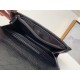 Replica YSL Saint Laurent Niki Large Wallet Crinkled Vintage Black Fake