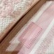 Replica Dior Medium Lady D-Lite Bag Toile de Jouy Embroidery Pink