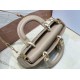 Replica Dior Small Lady D-Joy Dior Bag Cannage Apricot