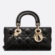 Replica Dior Small Lady D-Joy Dior Bag Cannage Black