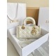 Replica Dior Lady D-Joy Dior Small Bag Cannage White