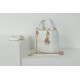 Dior Mini Lady Dior Bag Cannage White