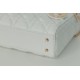 Dior Mini Lady Dior Bag Cannage White