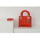 Replica Dior Mini Lady Dior Bag Cannage Red