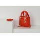 Replica Dior Mini Lady Dior Bag Cannage Red