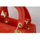 Replica Dior Mini Lady Dior Bag Cannage Red