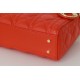 Replica Dior Mini Lady Dior Bag Cannage Red
