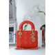 Replica Dior Mini Lady Dior Bag Cannage Red