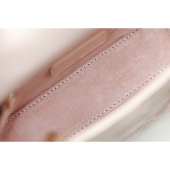 Replica Dior Mini Lady Dior Bag Cannage Beige 