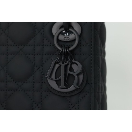 Replica Dior Mini Lady Dior Bag Cannage Black Replica Dior Mini Lady Dior Bag Cannage Black