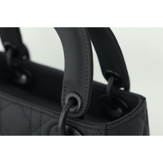 Replica Dior Mini Lady Dior Bag Cannage Black Replica Dior Mini Lady Dior Bag Cannage Black