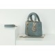 Replica Dior Mini Lady Dior Bag Cannage Blue
