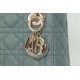 Replica Dior Mini Lady Dior Bag Cannage Blue