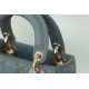 Replica Dior Mini Lady Dior Bag Cannage Blue