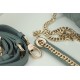 Replica Dior Mini Lady Dior Bag Cannage Blue
