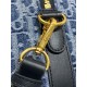 Replica Dior Groove 20 Bag Blue Denim Dior Oblique Jacquard