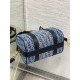 Replica Dior Groove 20 Bag Blue Denim Dior Oblique Jacquard