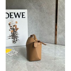 Replica Loewe Puzzle Mini Bag Toffee Grained Calfskin