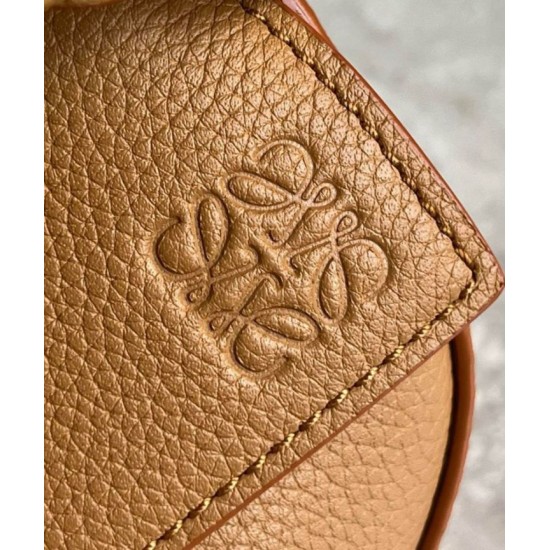 Replica Loewe Puzzle Mini Bag Toffee Grained Calfskin