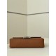 Replica Fendi Medium Baguette Selleria bag with 612 hand-sewn topstitche Brown