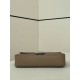Replica Fendi Medium Baguette Selleria bag with 612 hand-sewn topstitche Gray