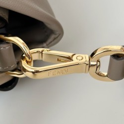 Replica Fendi Mamma Baguette Medium Bag Nappa Gray
