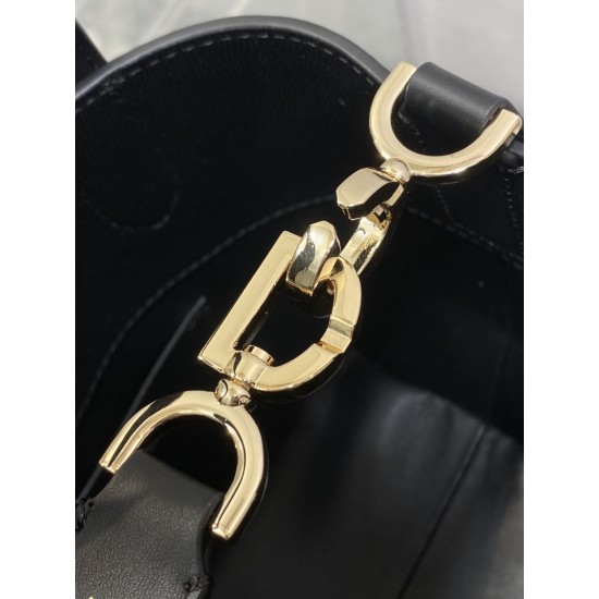 Replica Dior Small/Medium Dior Toujours Vertical Tote Bag Black