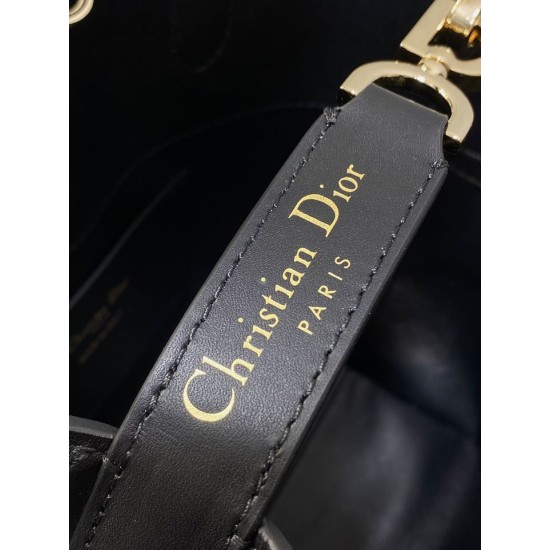Replica Dior Small/Medium Dior Toujours Vertical Tote Bag Black