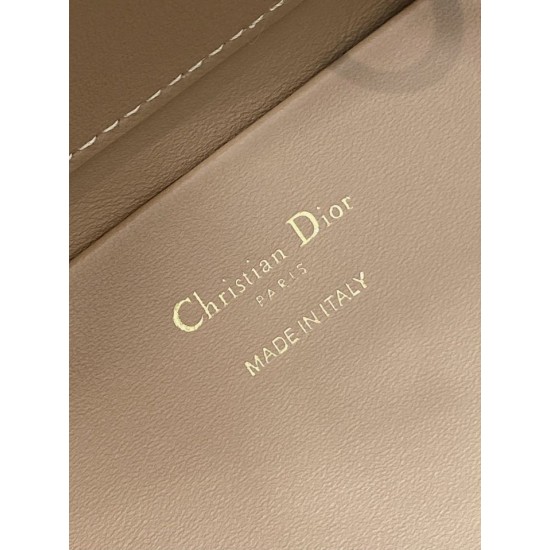 Replica Dior Small/Medium Dior Toujours Vertical Tote Bag Brown