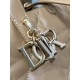 Replica Dior Small/Medium Dior Toujours Vertical Tote Bag Brown