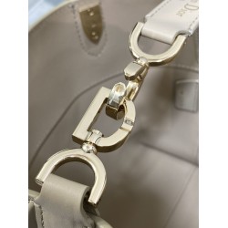 Replica Dior Small/Medium Dior Toujours Vertical Tote Bag Apricot