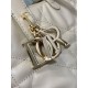 Replica Dior Small/Medium Dior Toujours Vertical Tote Bag Apricot