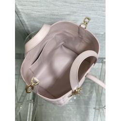 Replica Dior Small/Medium Dior Toujours Vertical Tote Bag Pink
