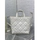 Replica Dior Small/Medium Dior Toujours Vertical Tote Bag White