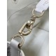 Replica Dior Small/Medium Dior Toujours Vertical Tote Bag White