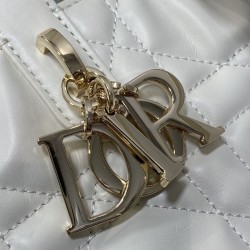 Replica Dior Small/Medium Dior Toujours Vertical Tote Bag White